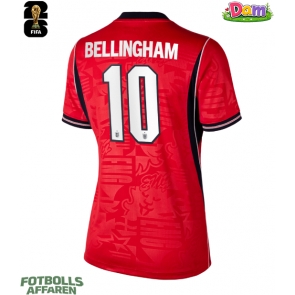 England Jude Bellingham #10 Bortatröja Kvinnor VM 2026 Kortärmad